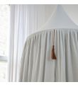 Κουνουπιέρα με θόλο FUNNA BABY Dove Grey 0282